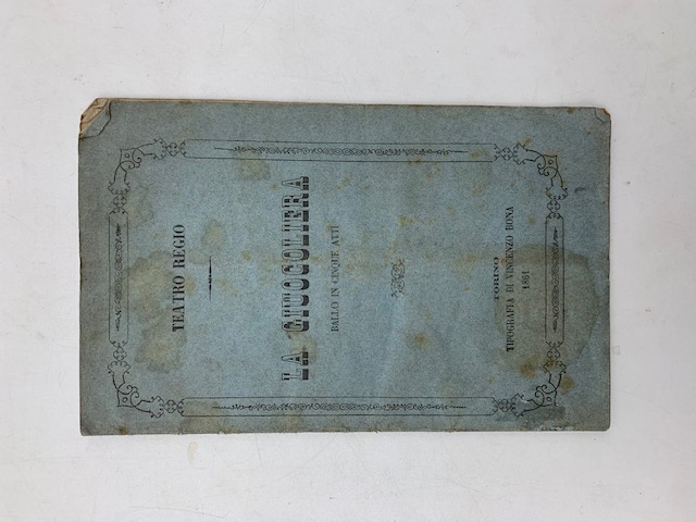 La giuocoliera. Ballo in cinque atti...da rappresentarsi al Teatro Regio nel Carnevale 1862